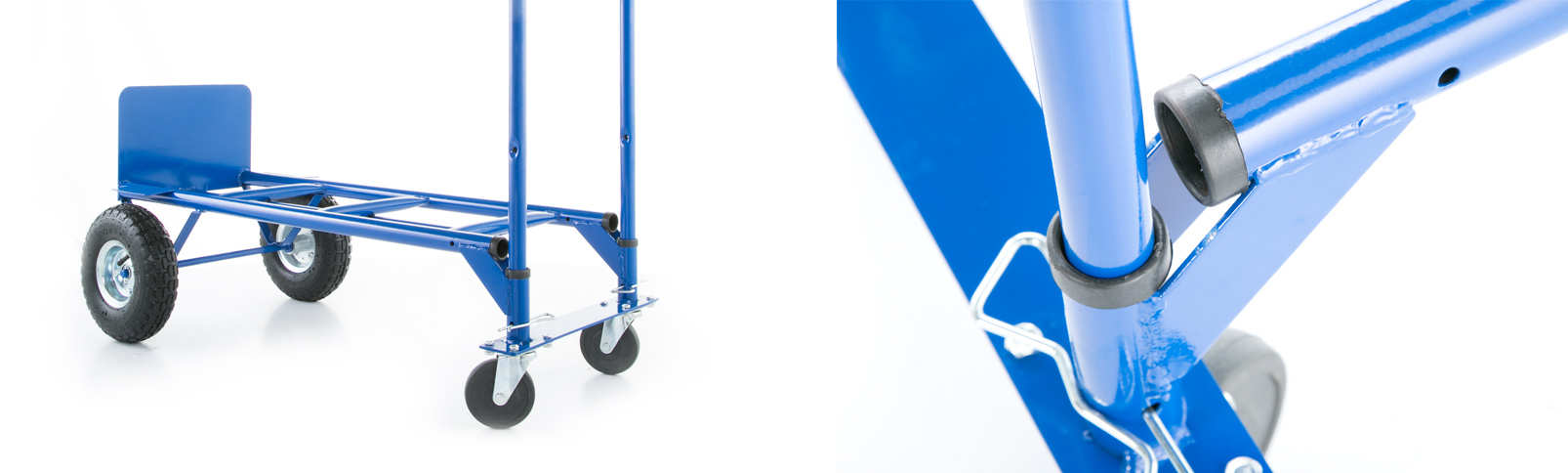 Wózek magazynowy młynarka 2w1 transportowy platformowy HIGHER 250kg — 11