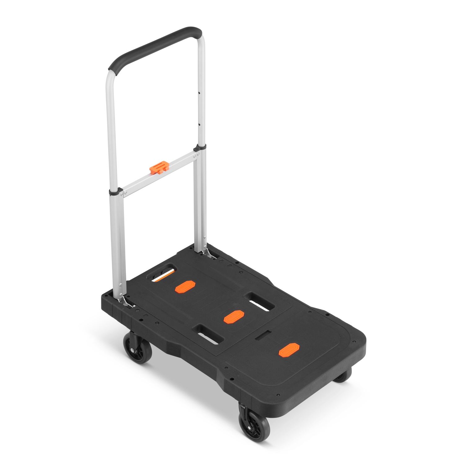 Wózek platformowy mobilny składany transportowy magazynowy HIGHER 150kg — 7
