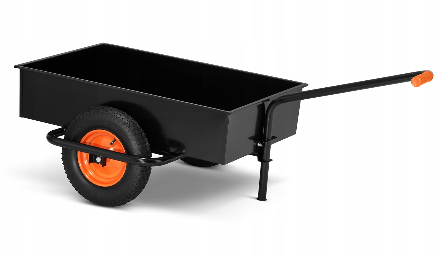 WÓZEK TRANSPORTOWY STALOWY OGRODOWY HIGHER TACZKA KOLEBA 180 L / 390 kg — 4