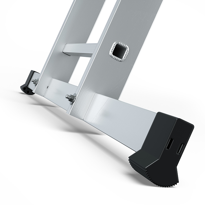Drabina aluminiowa wielofunkcyjna 3x14 HIGHER na schody PRO + GRATIS — 8