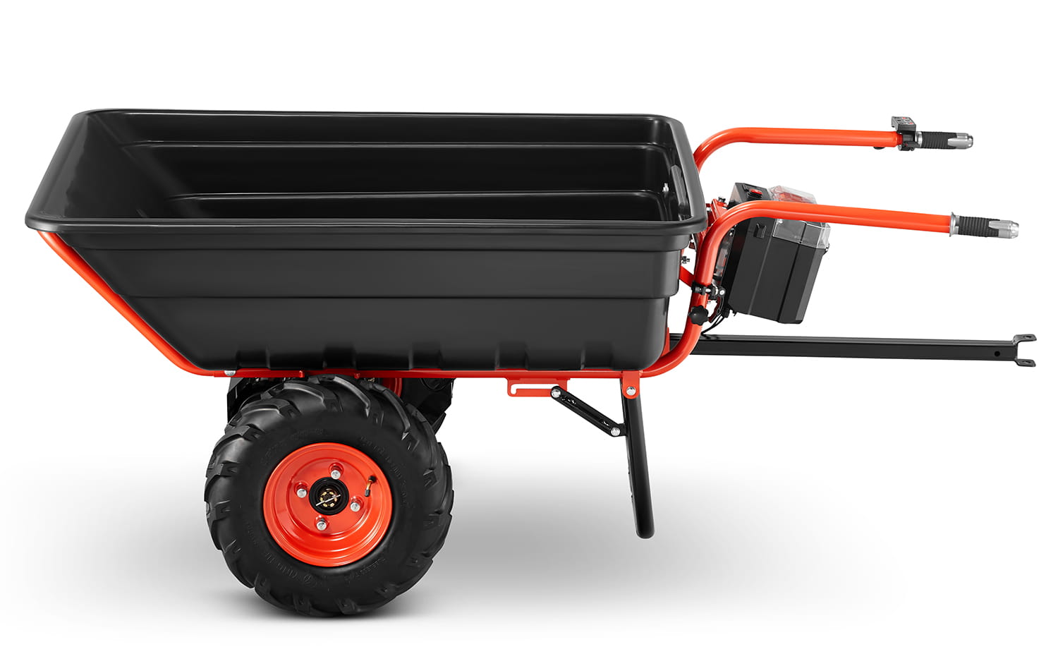 Taczka przyczepka koleba 300L elektryczna z napędem elektrycznym Bäumr-AG — 6