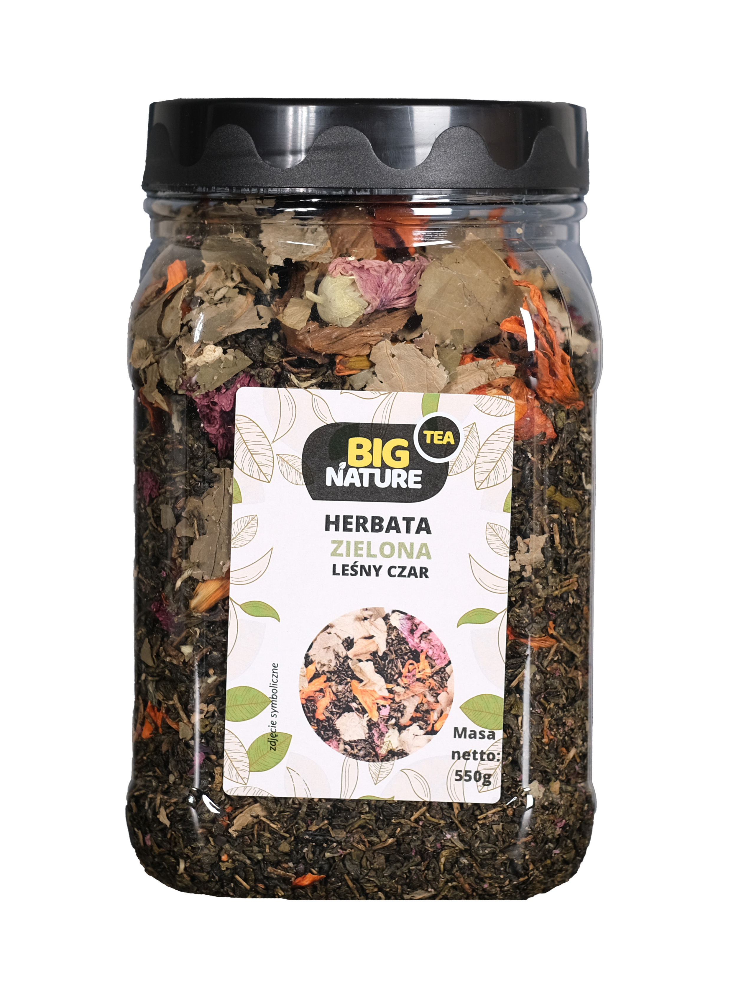 HERBATA ZIELONA LEŚNY CZAR  550G