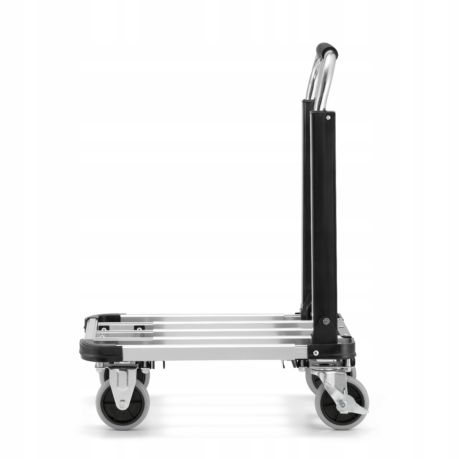 Wózek platformowy aluminiowy składany transportowy magazynowy HIGHER 150kg — 5