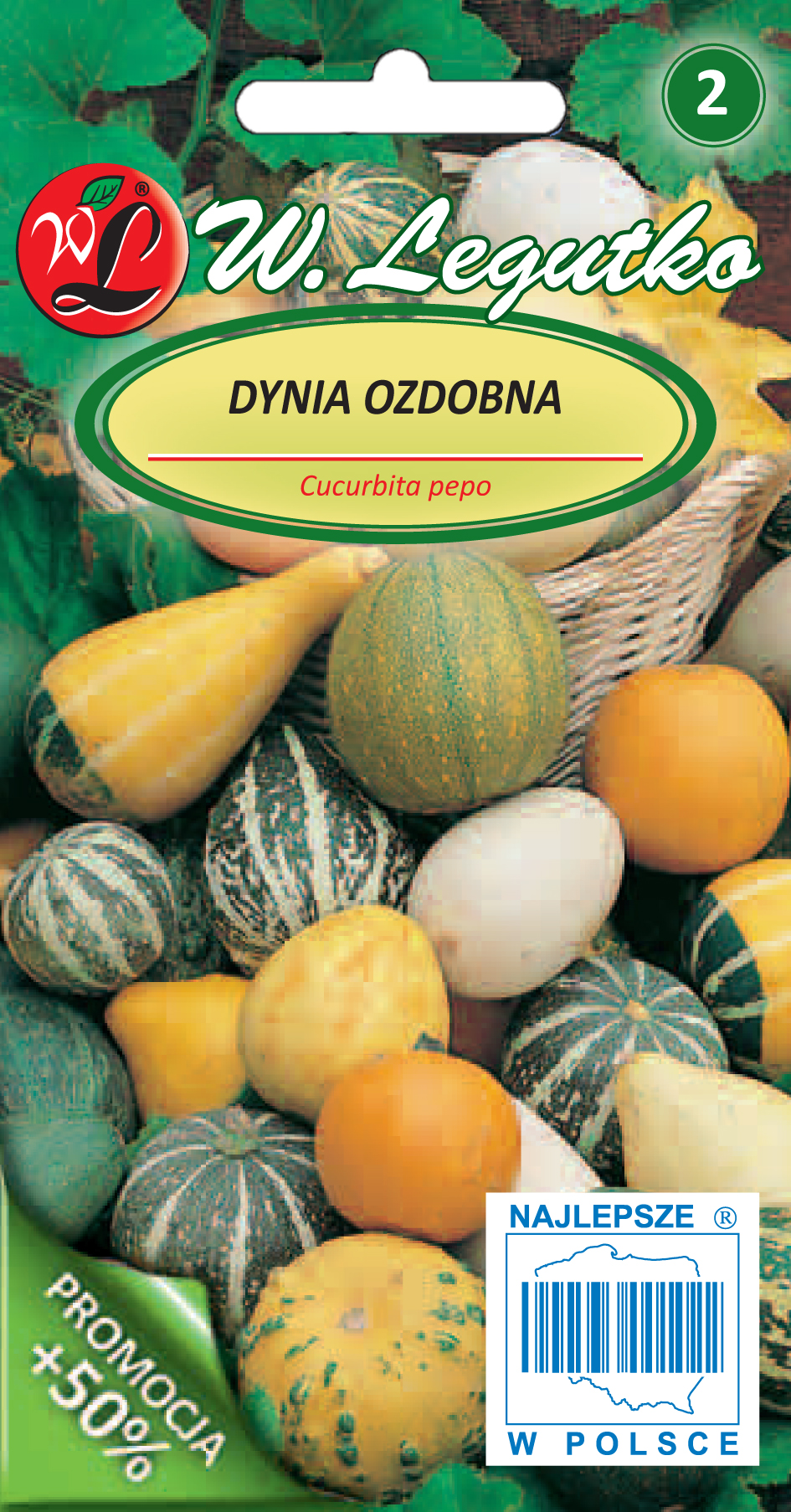 Nasiona Dynia ozdobna mieszanka, 3g