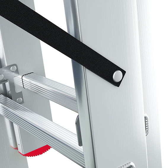 Drabina aluminiowa wielofunkcyjna 3x8 HIGHER na schody PRO + GRATIS — 6