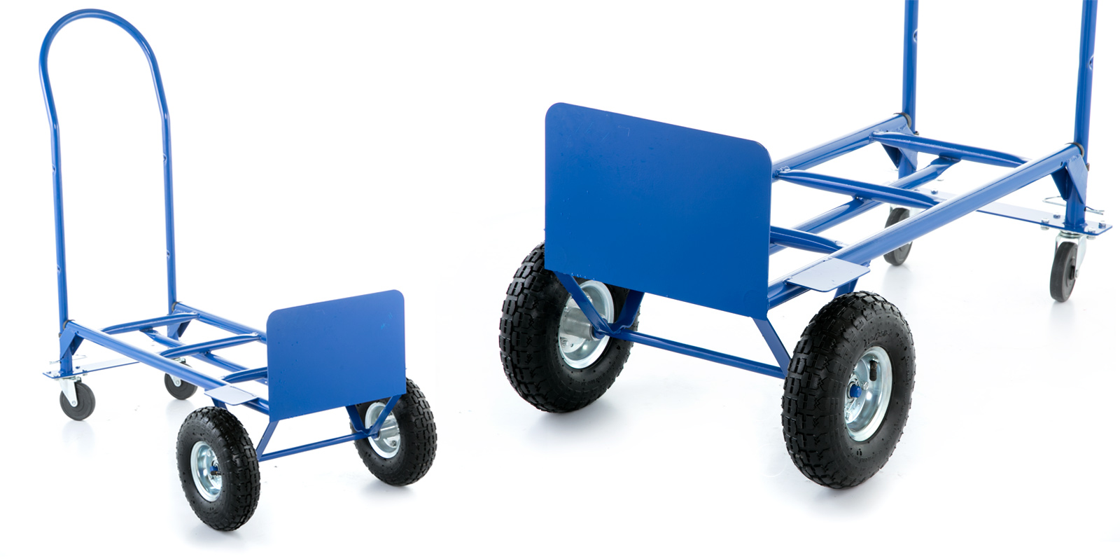 Wózek magazynowy młynarka 2w1 transportowy platformowy HIGHER 250kg — 4