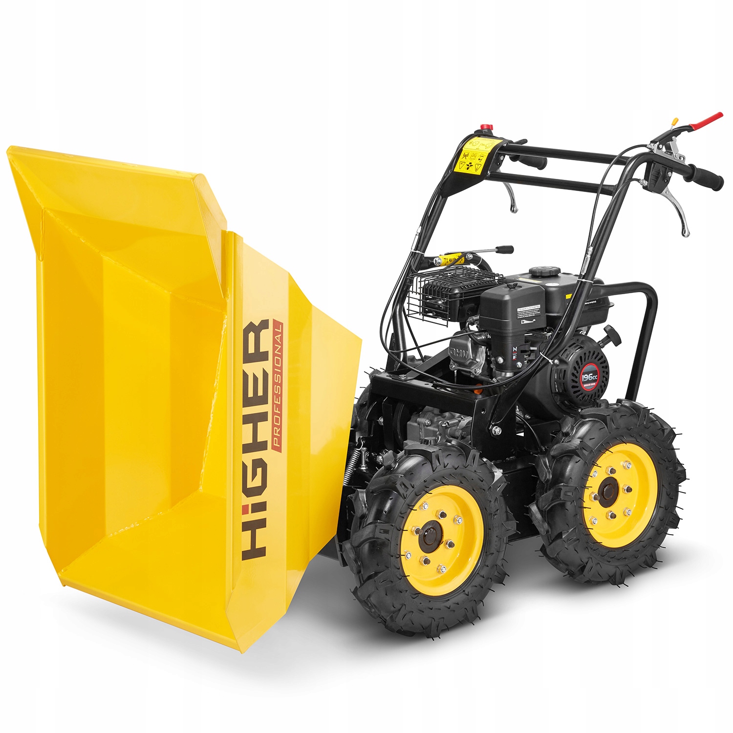 Wozidło spalinowe HIGHER taczka koleba z napędem 4x4 dotacja ZUS — 5