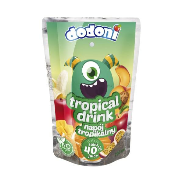 Napój DODONI 200ml tropikalny x10 — 2