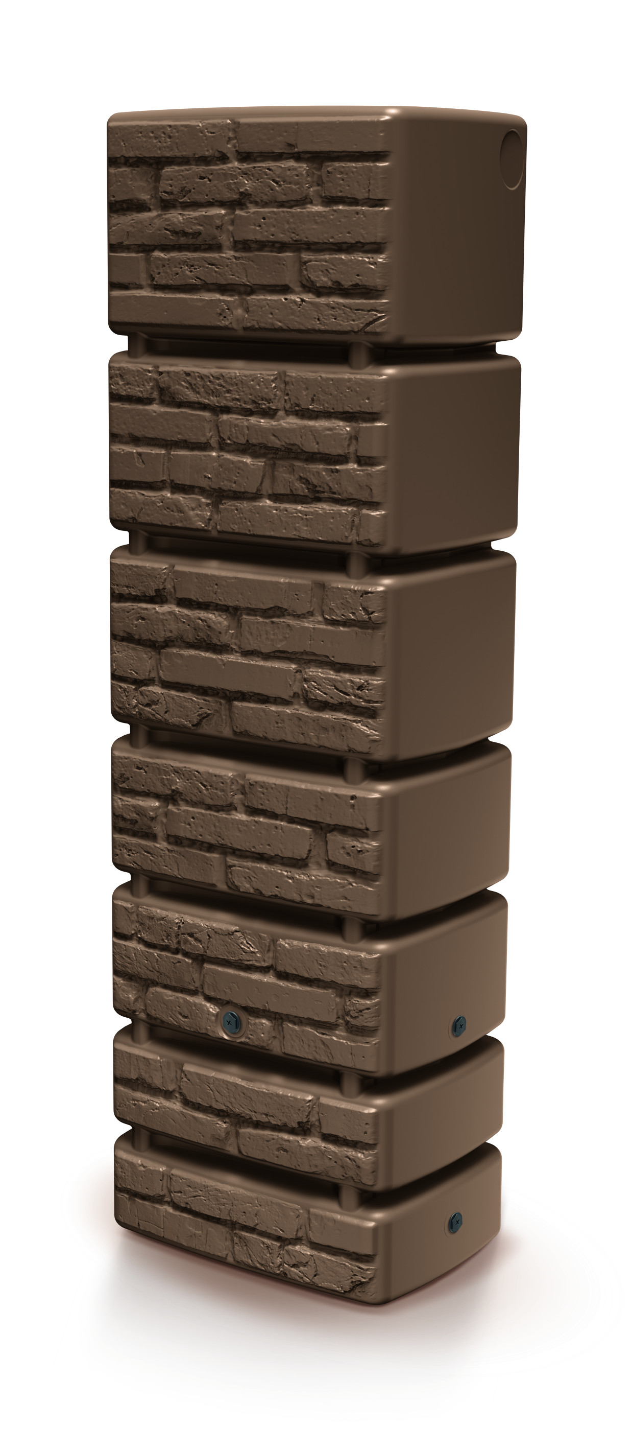 Zbiornik na deszczówkę TOWER BRICK IDTB350 | Rustykalna cegła — 2