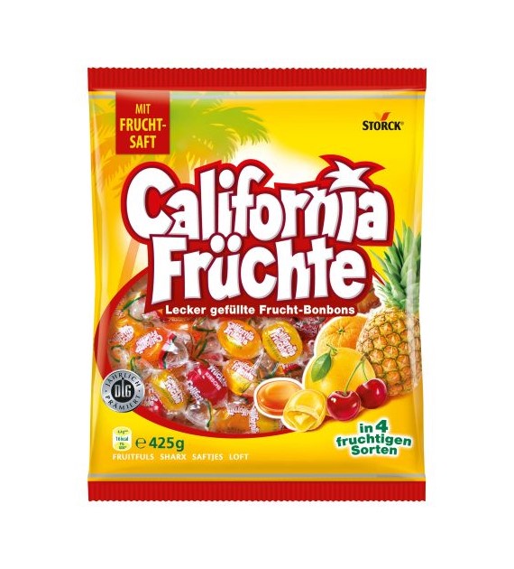 Cukierki California Storck Fruchte owocowe 425g