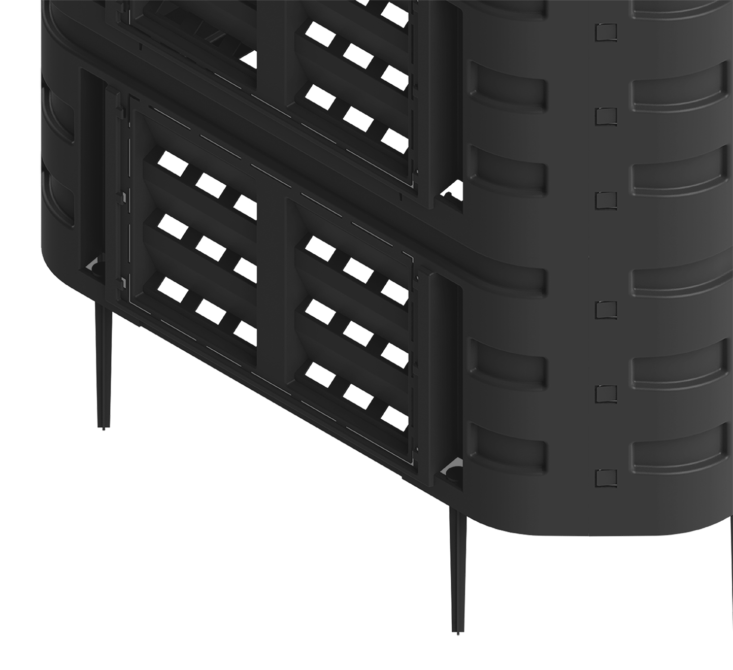 Kompostownik 1000L | Czarny — 4