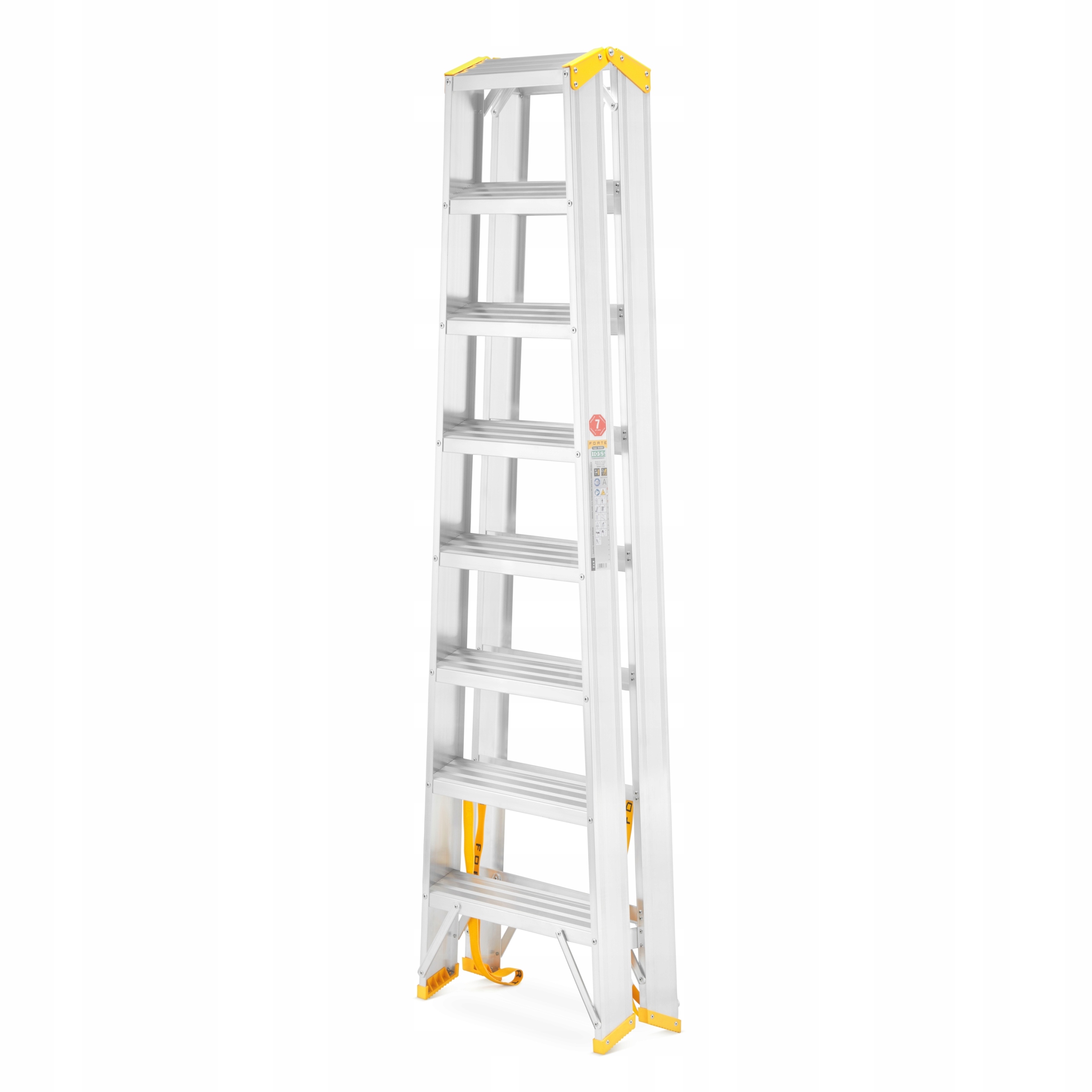 Drabina aluminiowa montażowa ALOSS 2x6 3,28m — 15