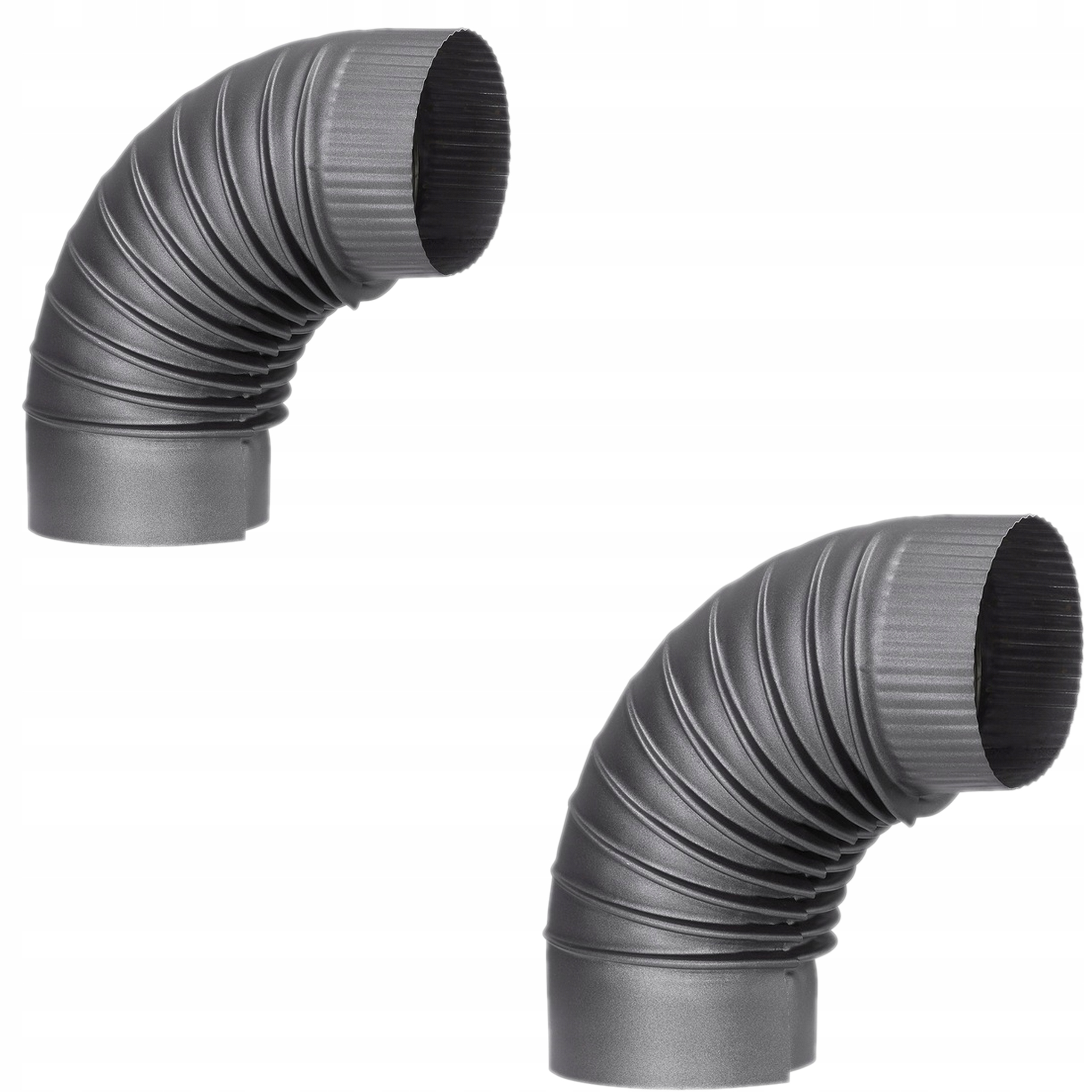 KOLANO DYMOWE 90 stopni piec koza BLIST fi 120mm — 2