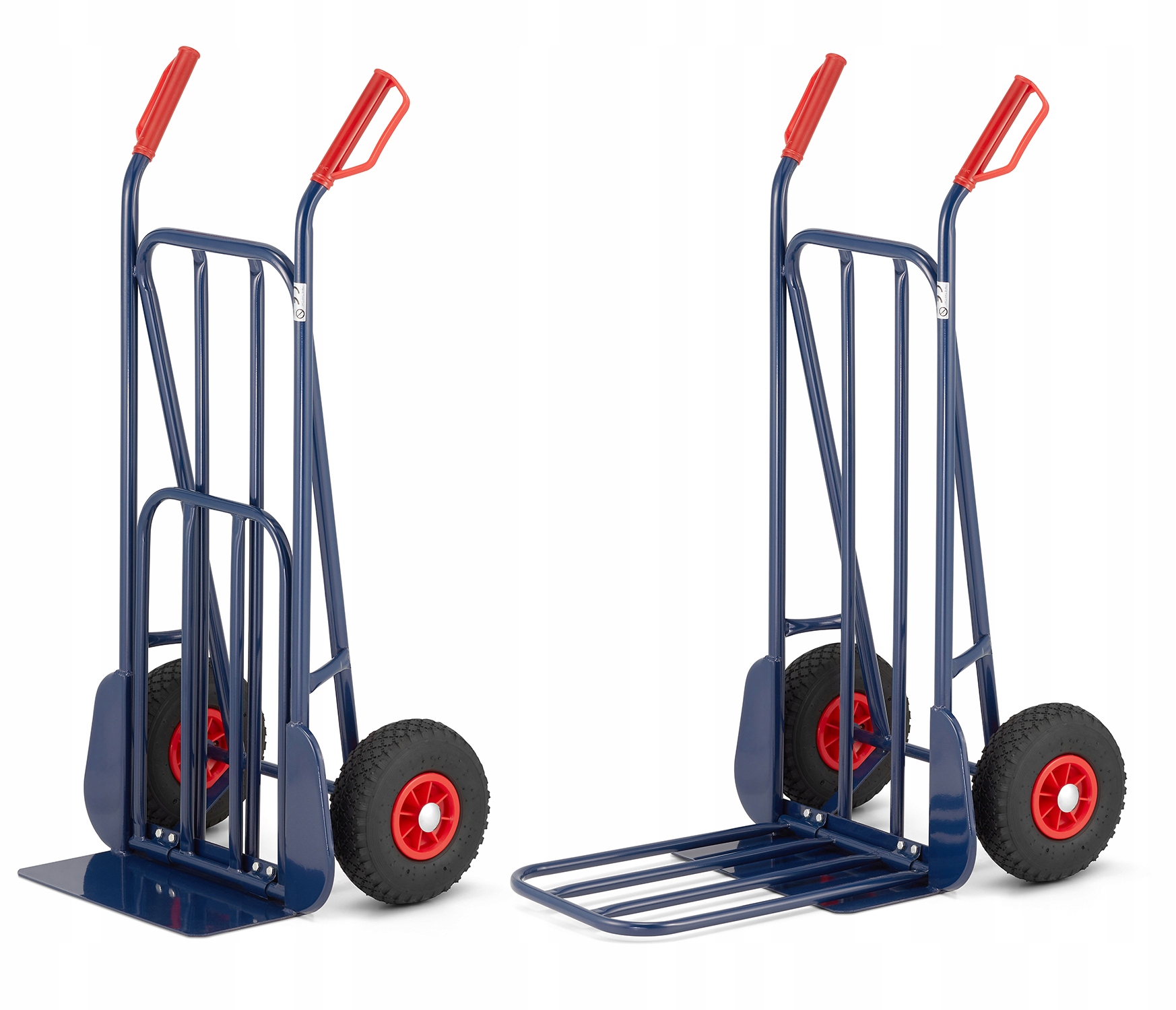 Wózek magazynowy MŁYNARKA składany na drewno HIGHER mocny 280kg SOLIDNY — 6