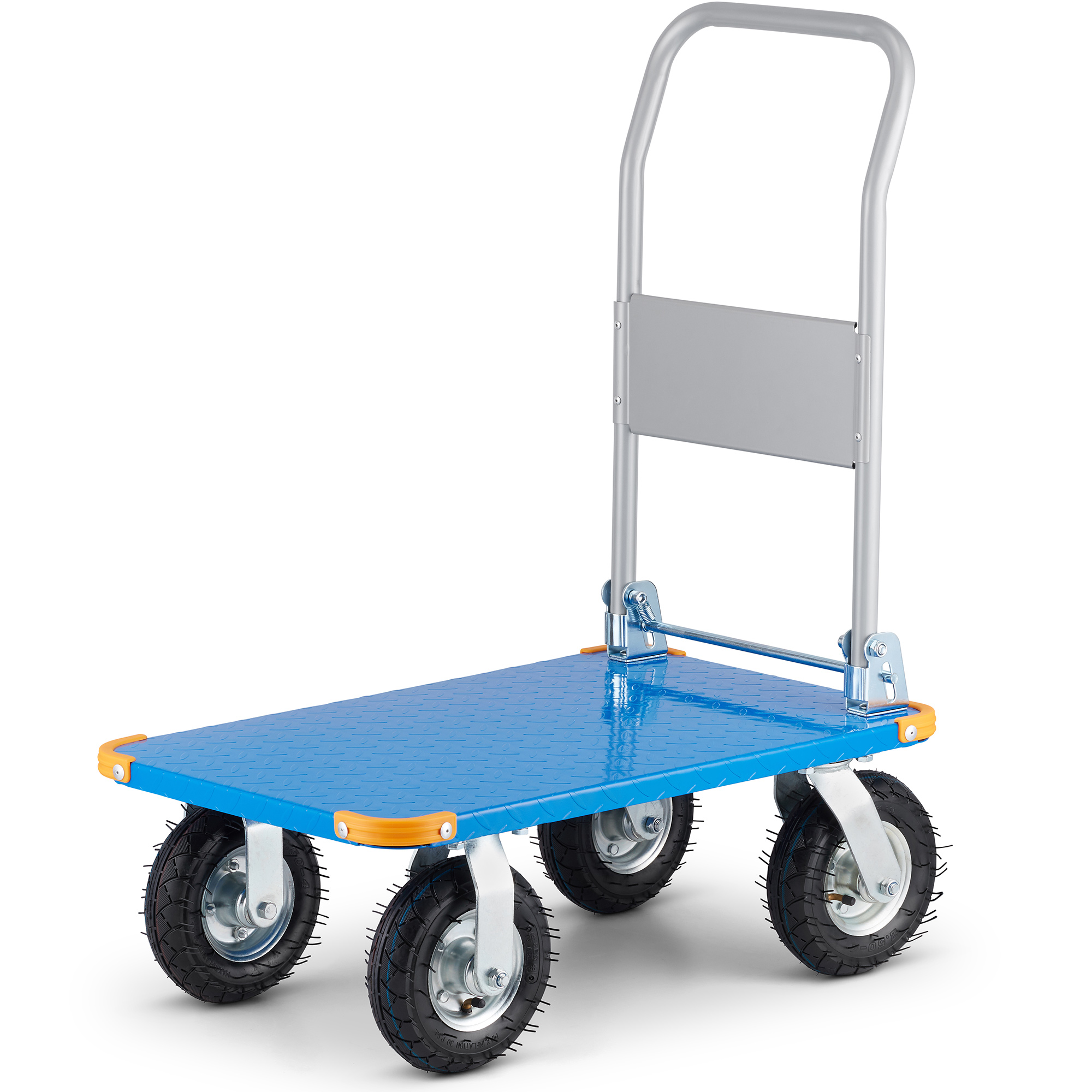 Wózek platformowy towarowy składany transportowy magazynowy HIGHER 450kg — 2