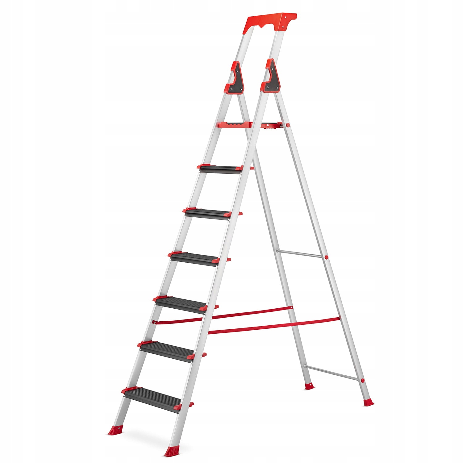 Drabina montażowa magazynowa profesjonalna HIGHER ALU 7 — 2