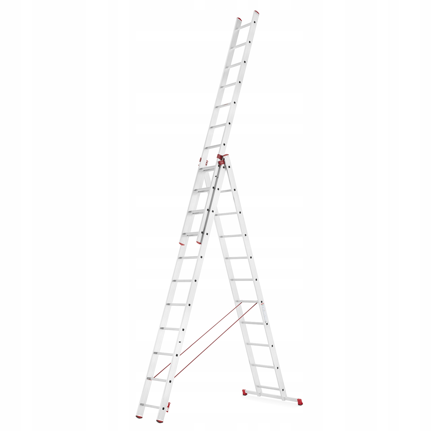 Drabina aluminiowa 3x11 PROFESJONALNA 150kg + hak + magnes KRAUSE GRATIS — 2