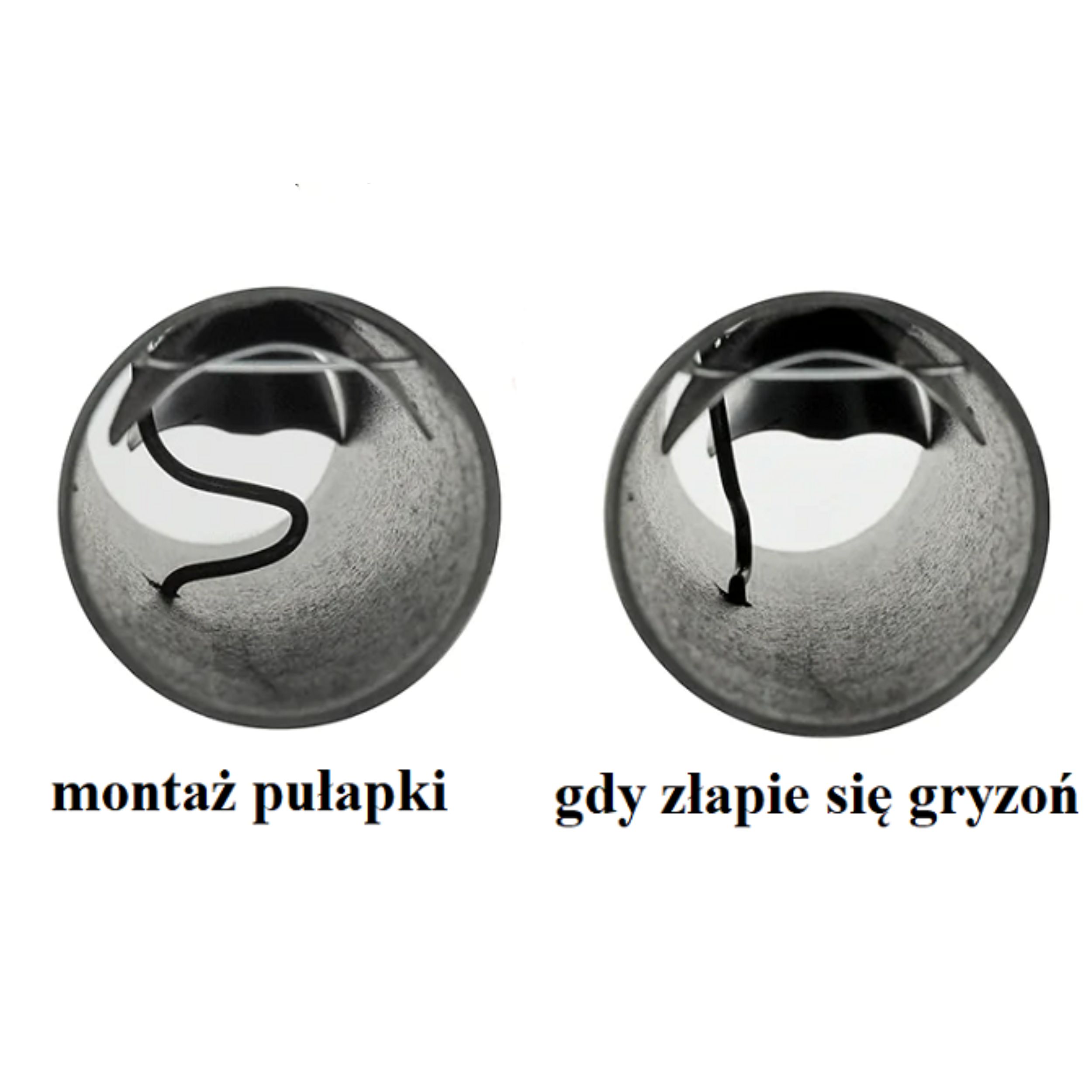 Pułapka na krety z sygnalizatorem - zestaw 5 sztuk — 4