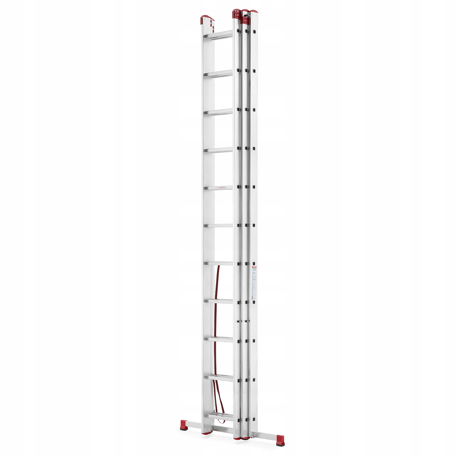 Drabina aluminiowa 3x11 PROFESJONALNA 150kg + hak + magnes KRAUSE GRATIS — 13