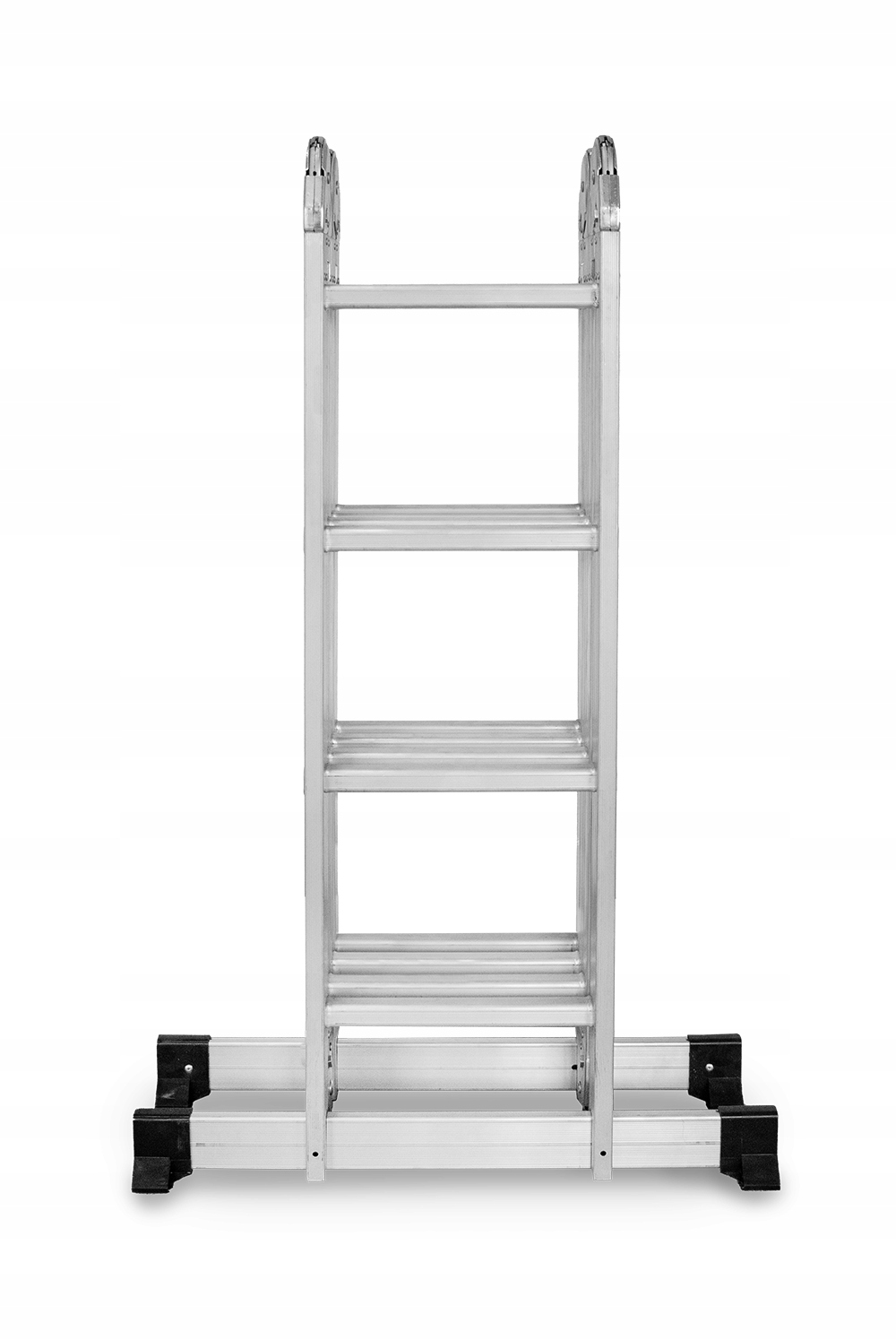 Drabina uniwersalna przegubowa składana 4x4 stopnie aluminium DRABEST — 11