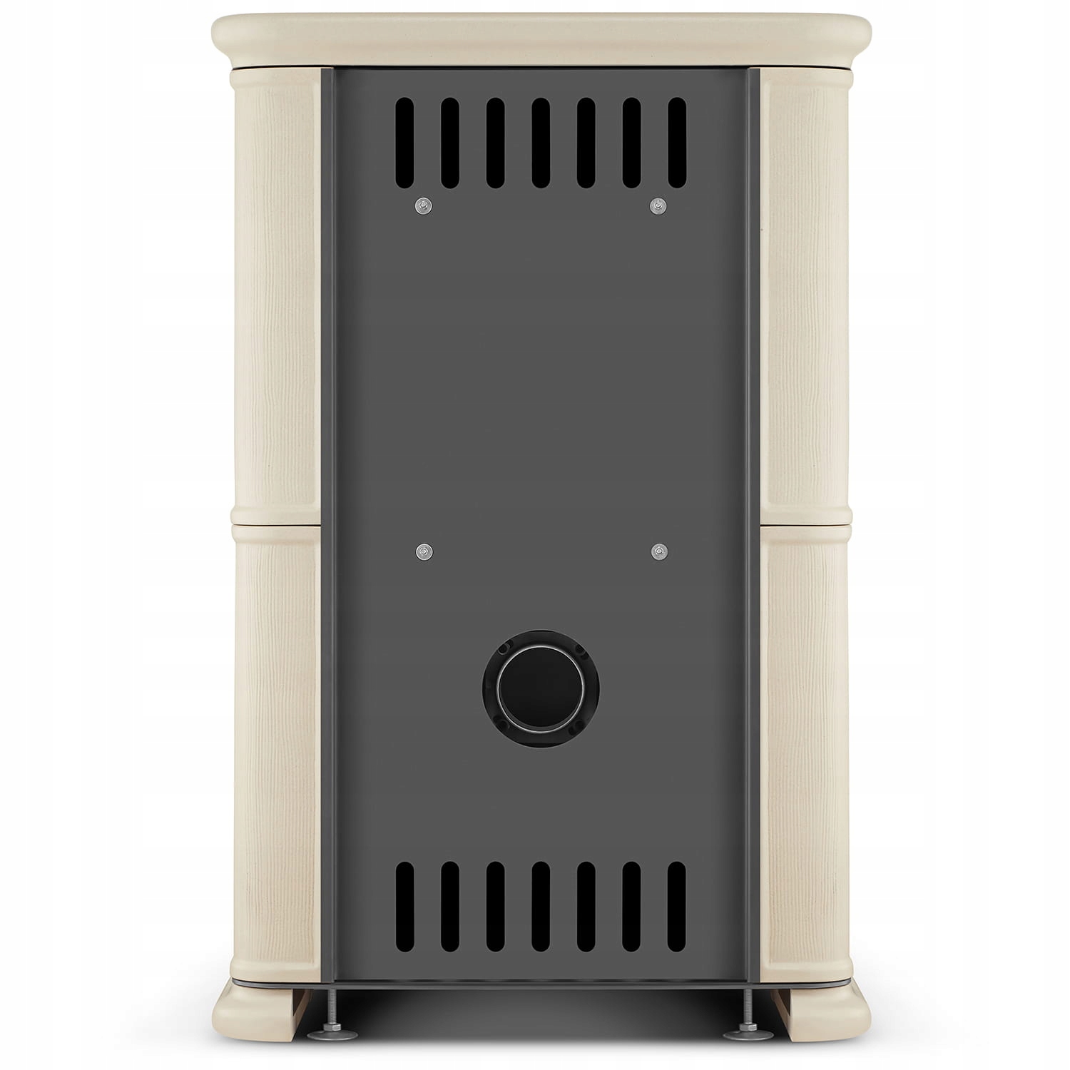 Piec kominek kaflowy piecyk koza wkład kominkowy OLBIA Cappuccino 6,3 kW — 4