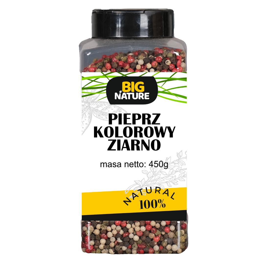 PIEPRZ KOLOROWY ZIARNO 450G