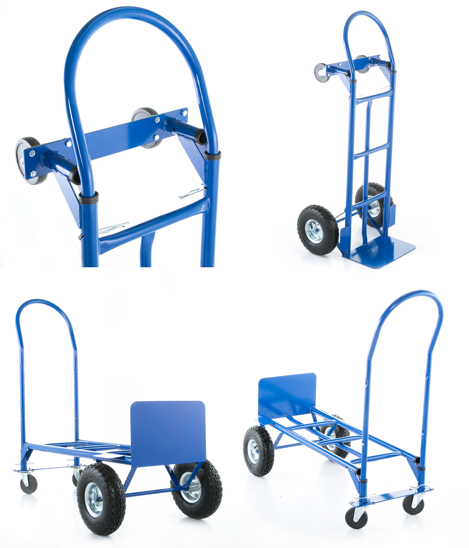 Wózek magazynowy młynarka 2w1 transportowy platformowy HIGHER 250kg — 12