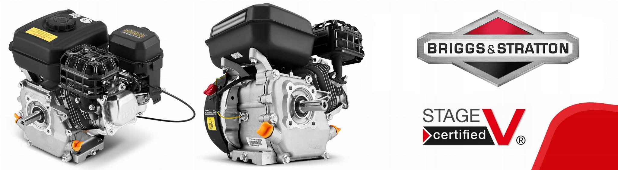 Silnik benzynowy spalinowy Briggs&Stratton CR950 208cc wał poziomy 19 mm — 2