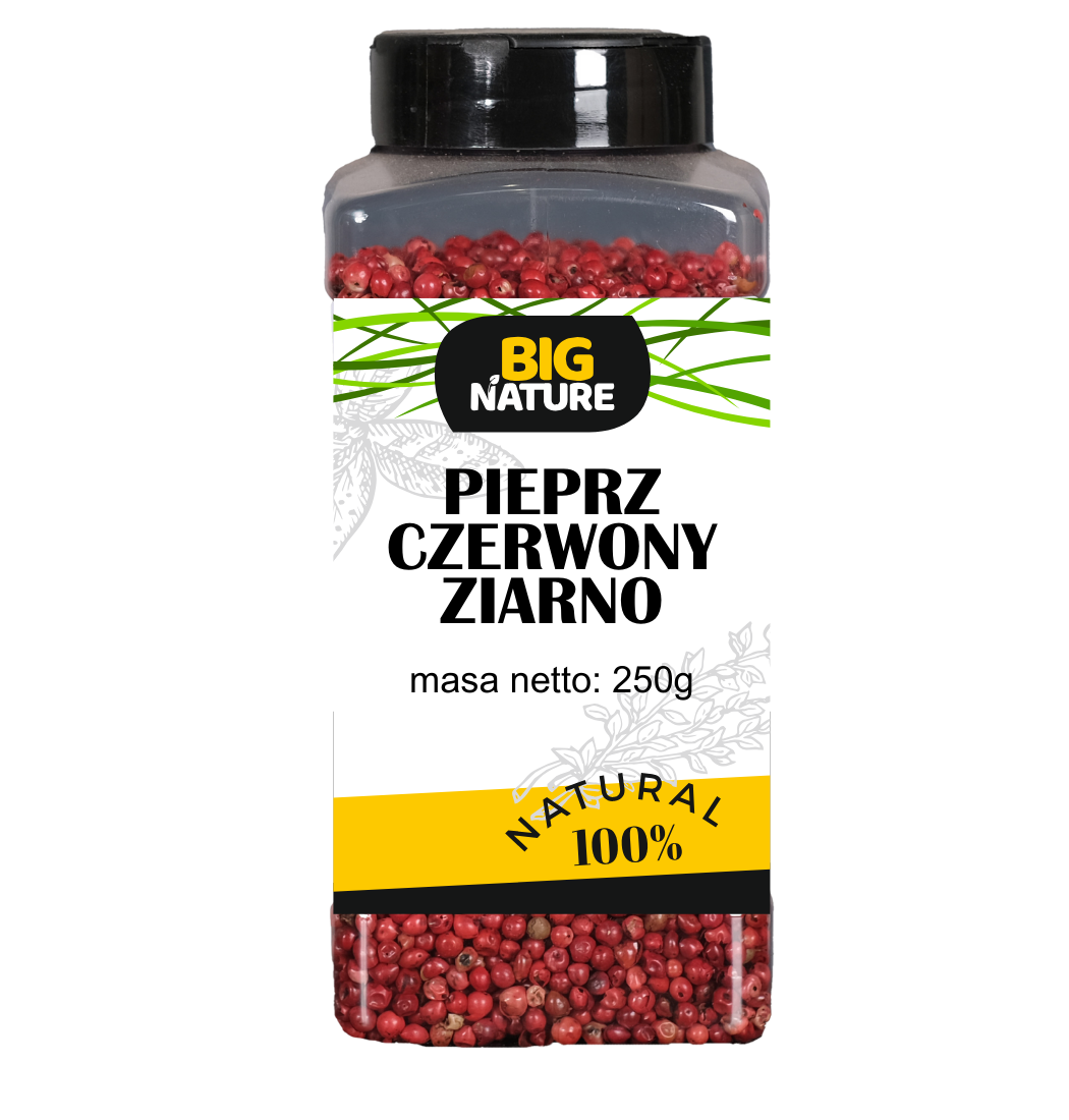 PIEPRZ CZERWONY ZIARNO 250G