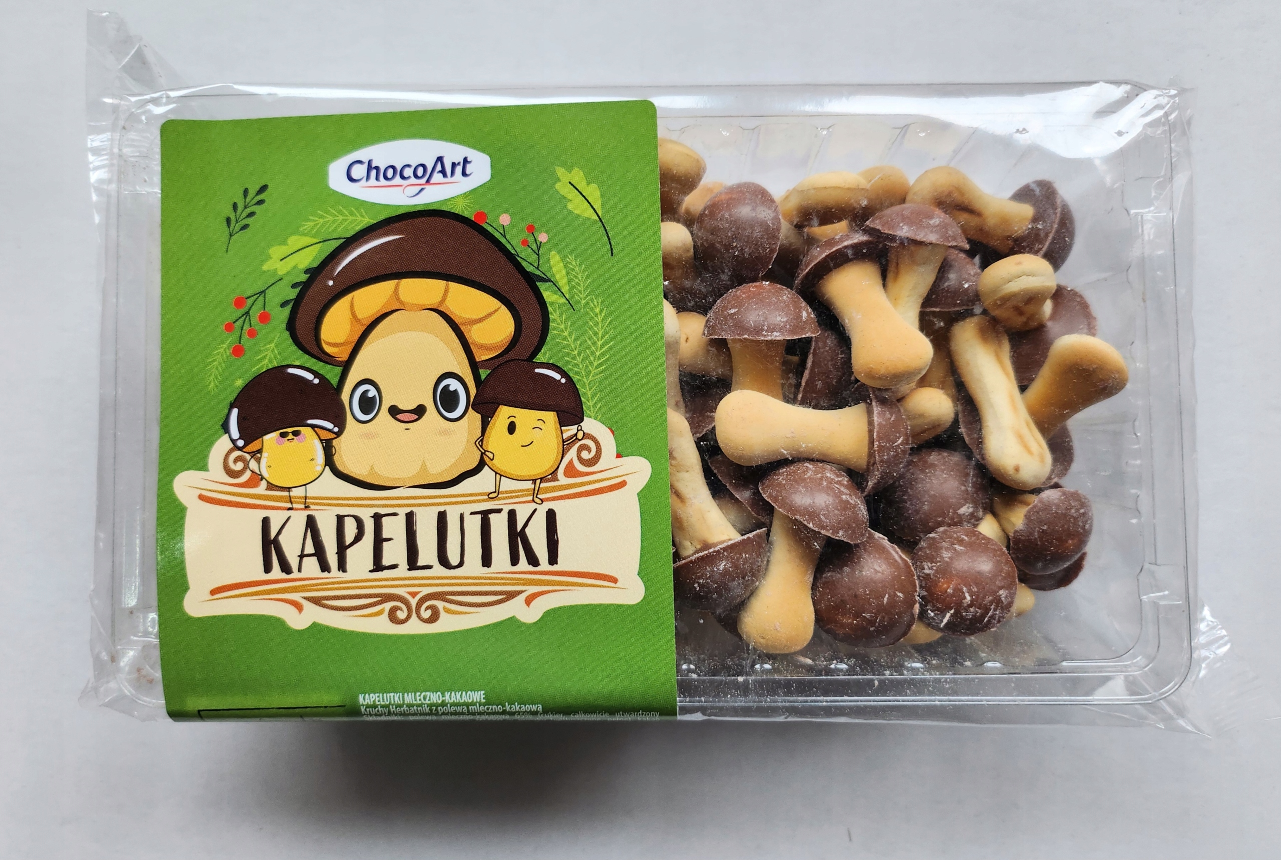 CHOCOART KAPELUTKI O SMAKU CZEKOLADOWYM 150G — 2