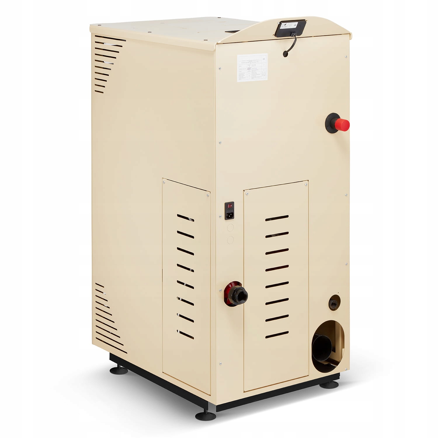 Piec kominek kocioł na pellet TOBY 15 kW CO beżowy — 5