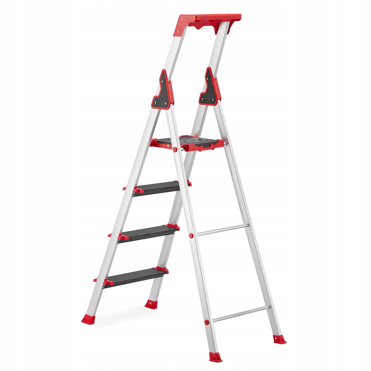 Drabina aluminiowa montażowa magazynowa profesjonalna HIGHER ALU 4 — 3