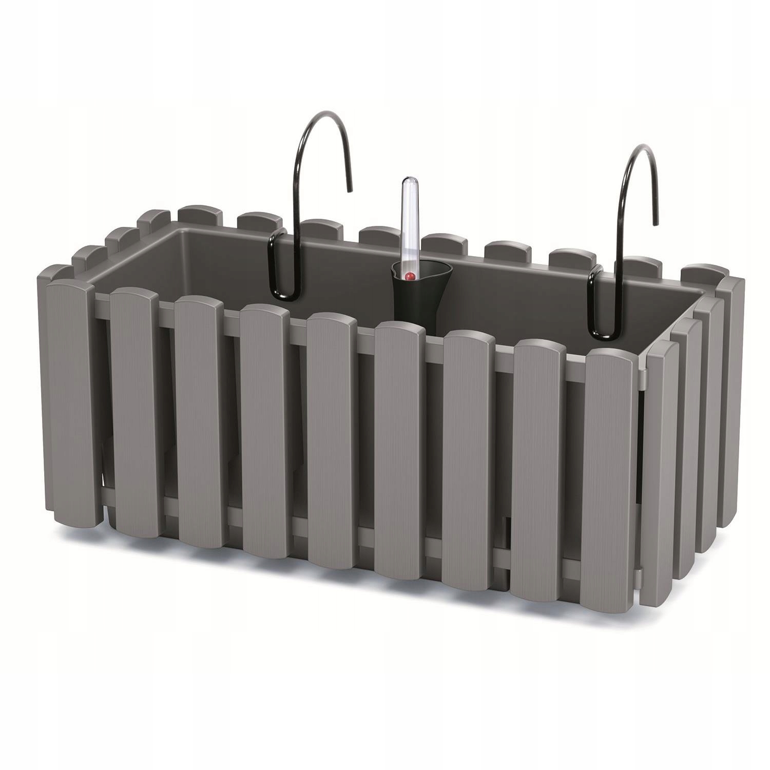 Skrzynka balkonowa Boardee Fencycase 400W | Szary kamienny — 2