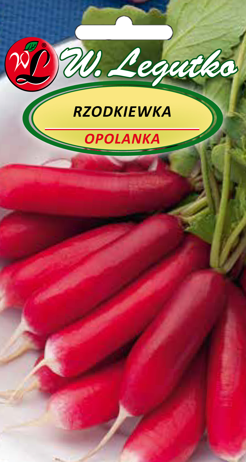 Nasiona Rzodkiewka Opolanka, czerwona-biała, 10g
