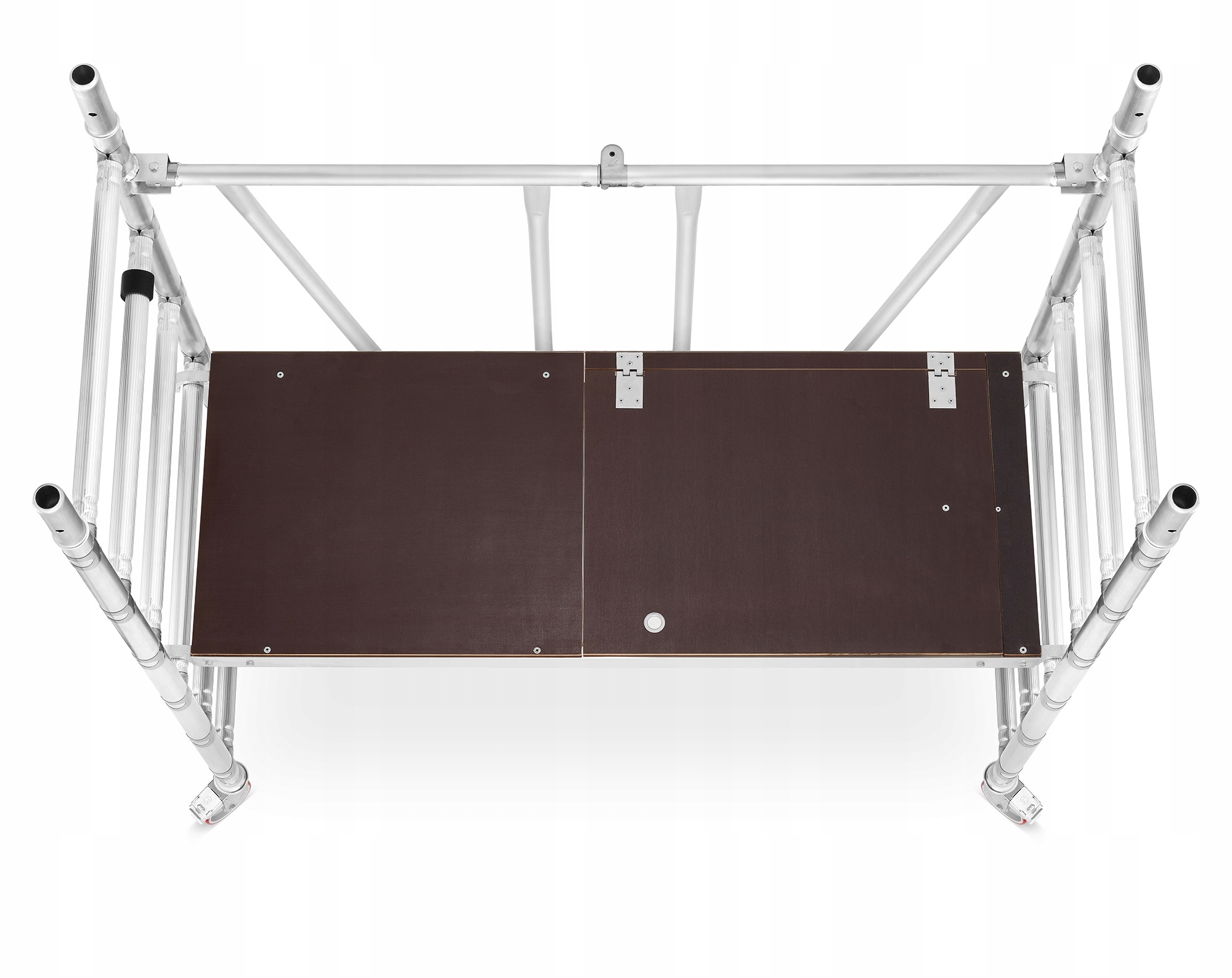 Rusztowanie aluminiowe jezdne składane FARAONE COMPACT XS 160 x 75 cm pakiet A - 2,60 m — 5