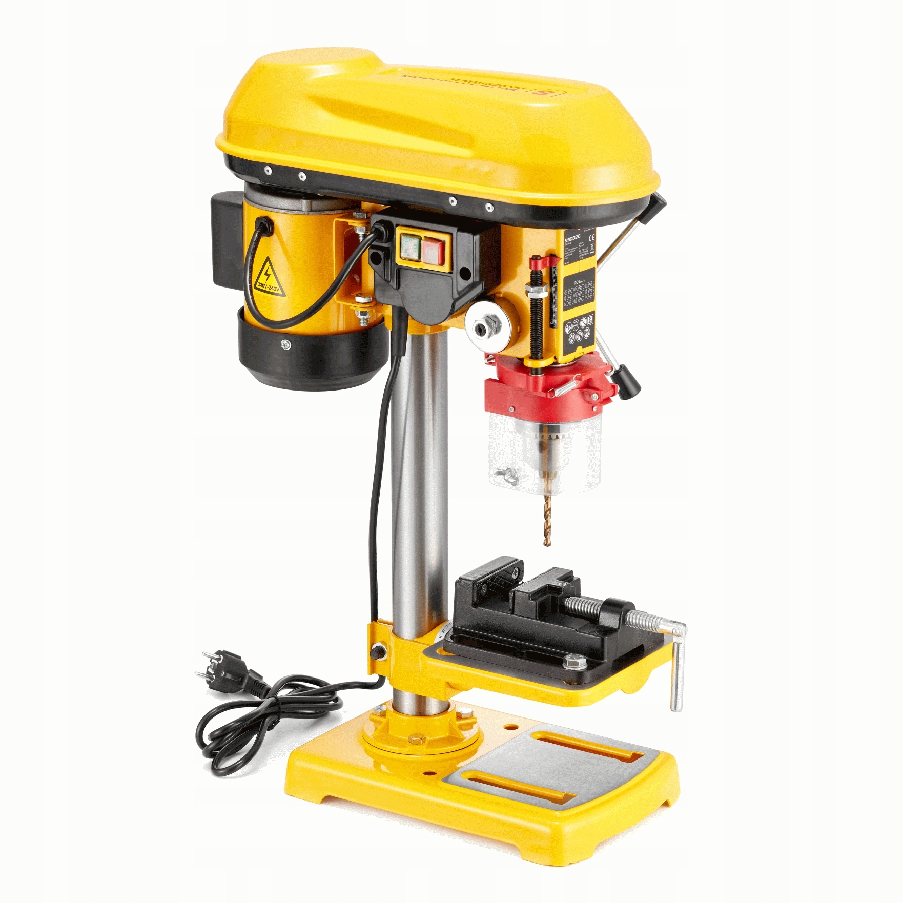 Wiertarka stołowa kolumnowa pionowa 600W imadło — 3