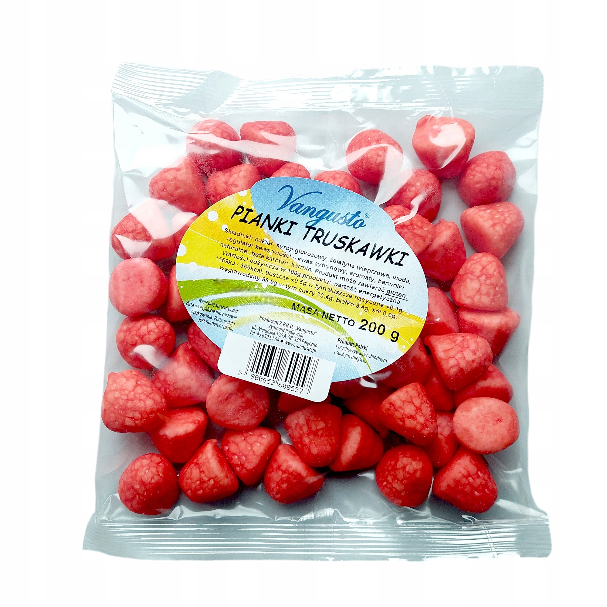 Pianki Vangusto 200g Truskawki