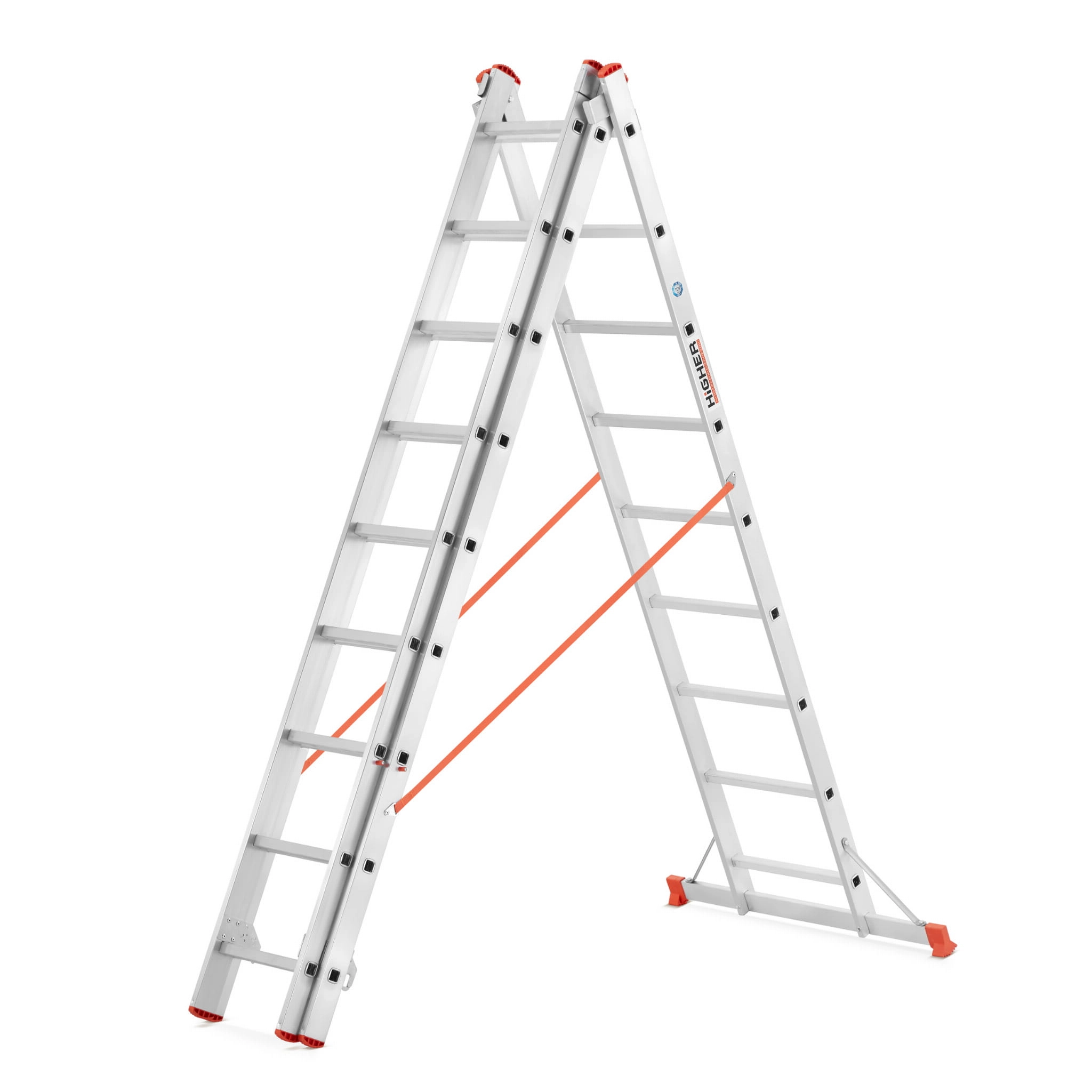 Drabina aluminiowa profesjonalna wielofunkcyjna HIGHER 3x9 seria 73PRO — 4