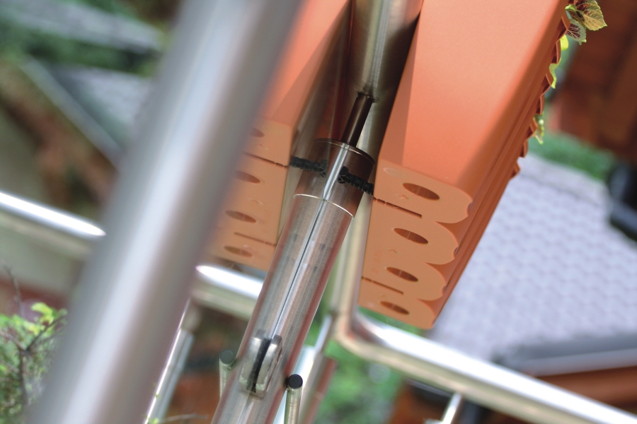 Doniczka na balustradę CROWN DCRO600 | Biały — 7