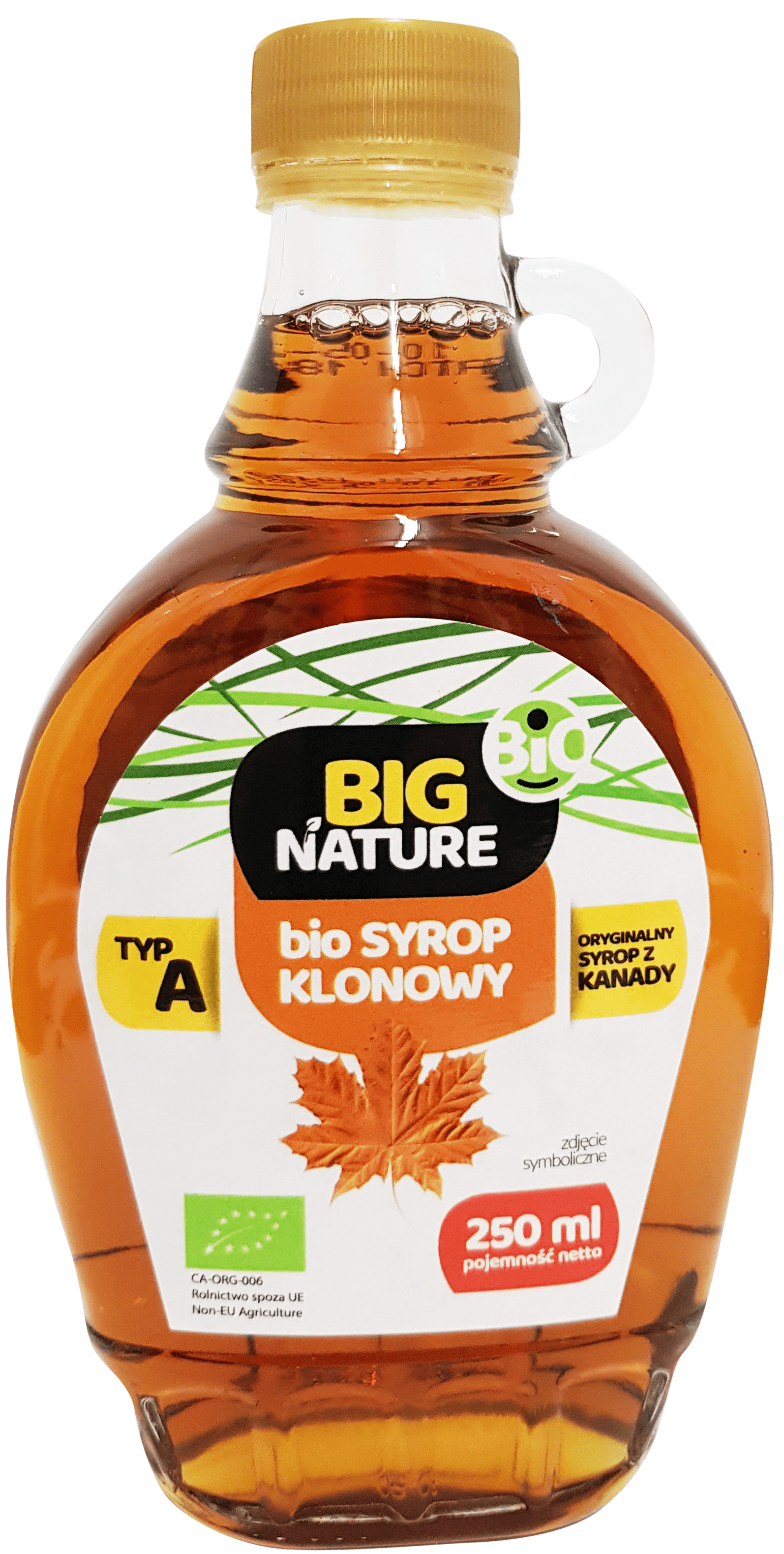 Syrop klonowy bio 250ml - BIG NATURE