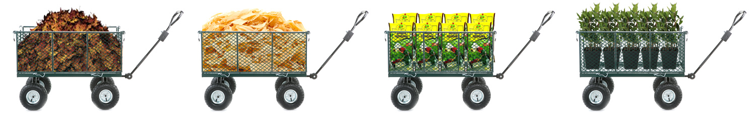 Taczka wózek ogrodowy transportowy przyczepka 450kg — 2
