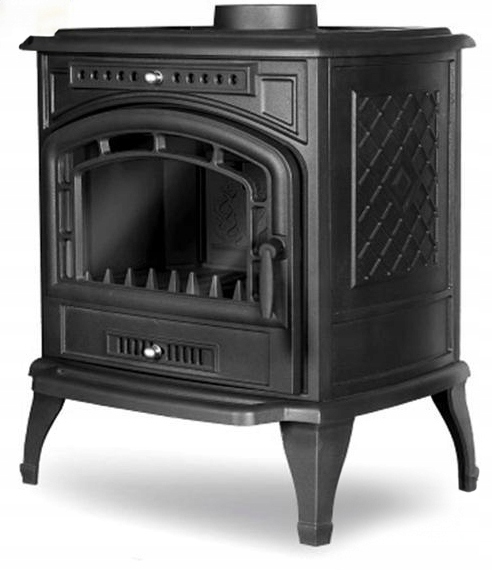 Piec piecyk kominek żeliwny koza wolnostojący KAWMET P7 ECO 9,3kW — 2