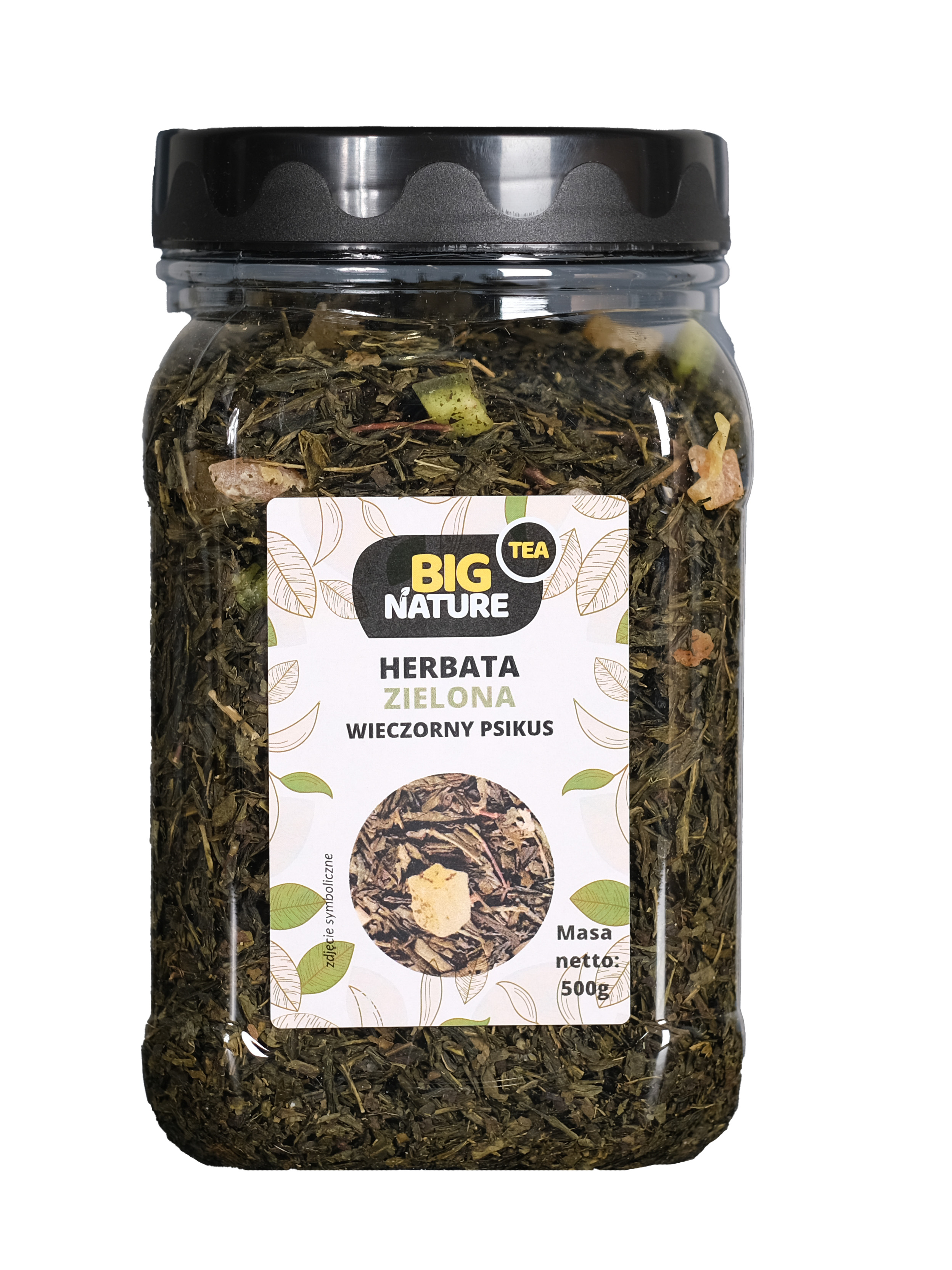 HERBATA ZIELONA WIECZORNY PSIKUS  500G