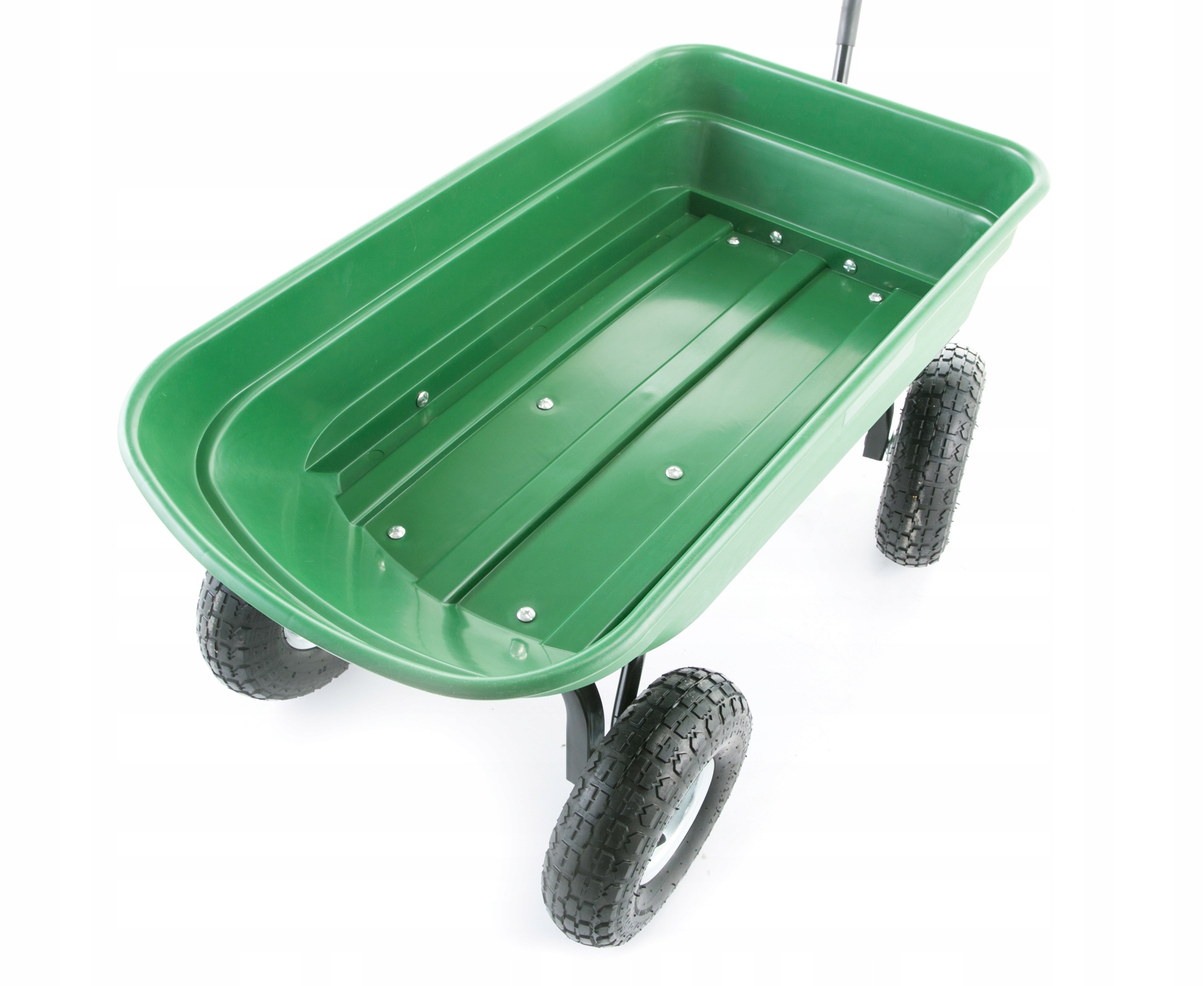 Wózek ogrodowy transportowy taczka przyczepka wywrotka HIGHER 350kg 75L — 6