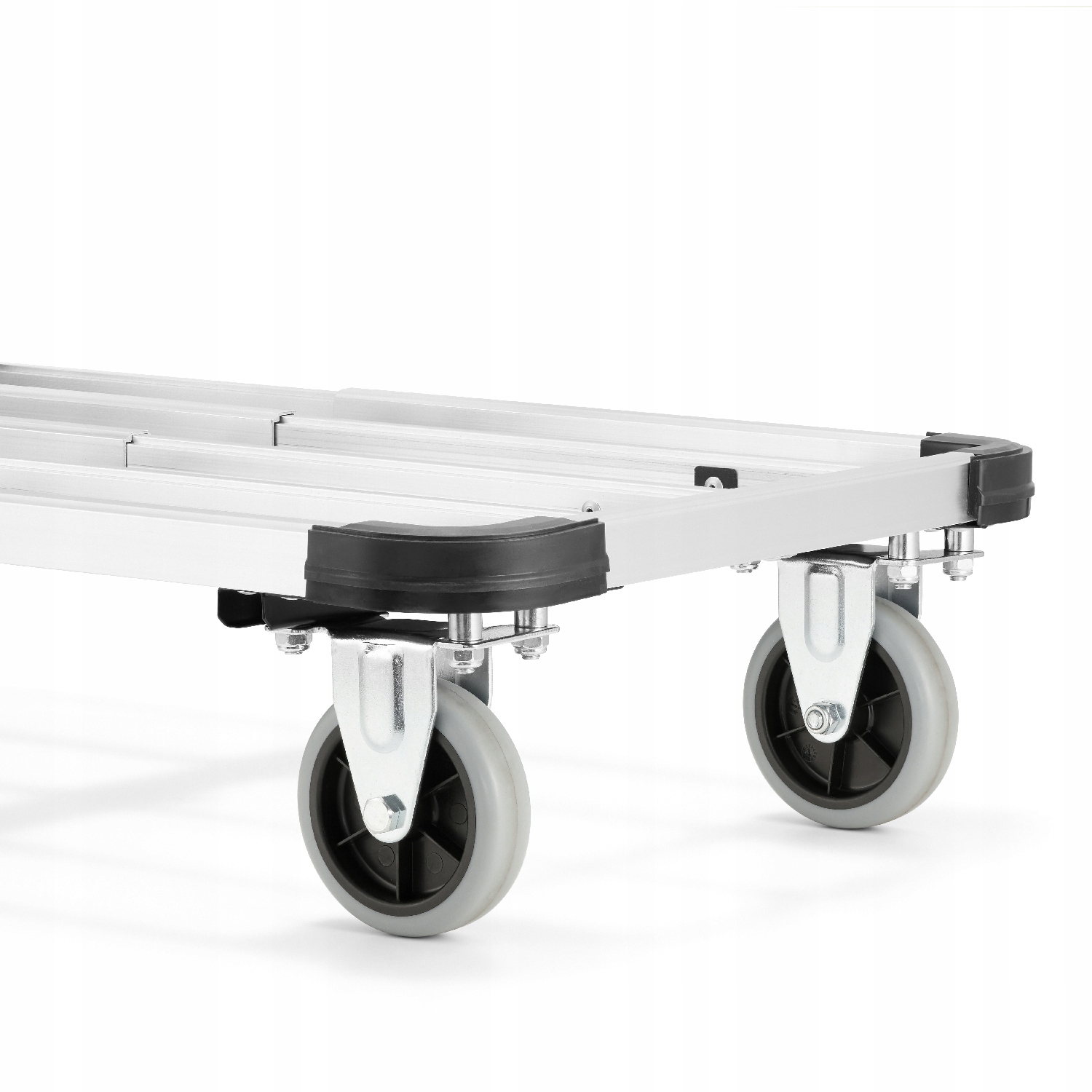 Wózek platformowy aluminiowy składany transportowy magazynowy HIGHER 150kg — 11