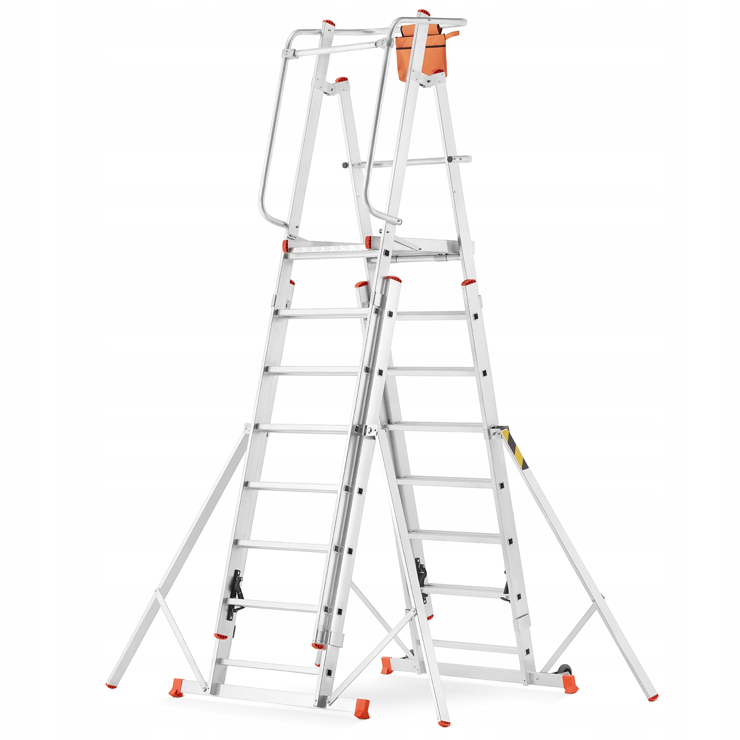 Drabina rusztowanie aluminiowe podnośnik HIGHER 8104-C — 8