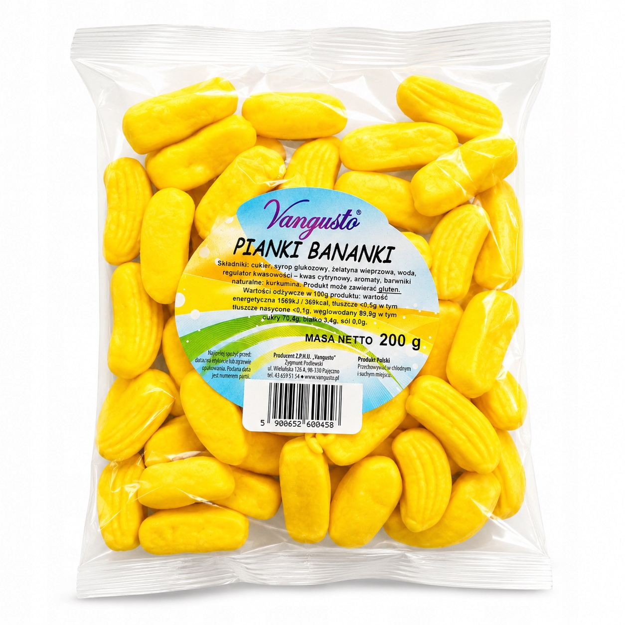 Pianki Vangusto 200g Bananki