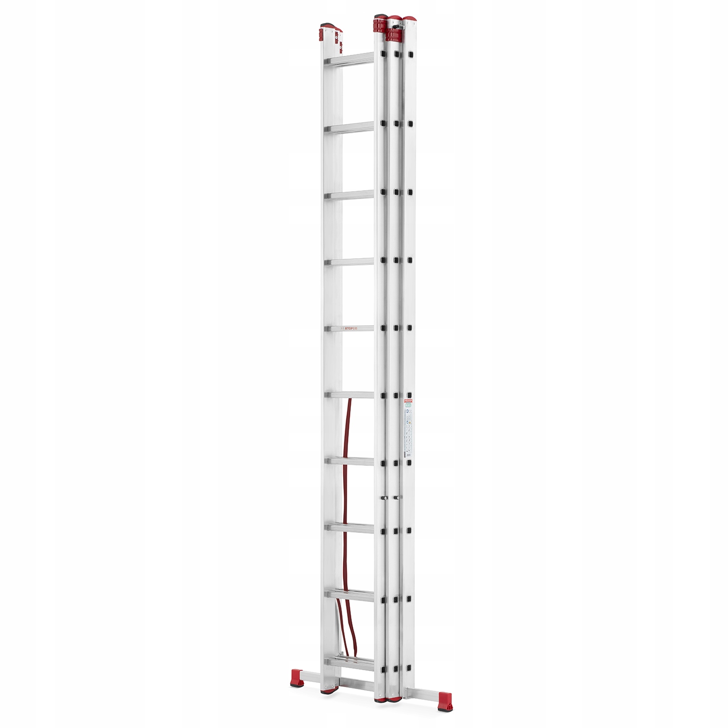 Drabina aluminiowa wielofunkcyjna 3x10 uniwersalna MOCNA PRO 150kg — 5