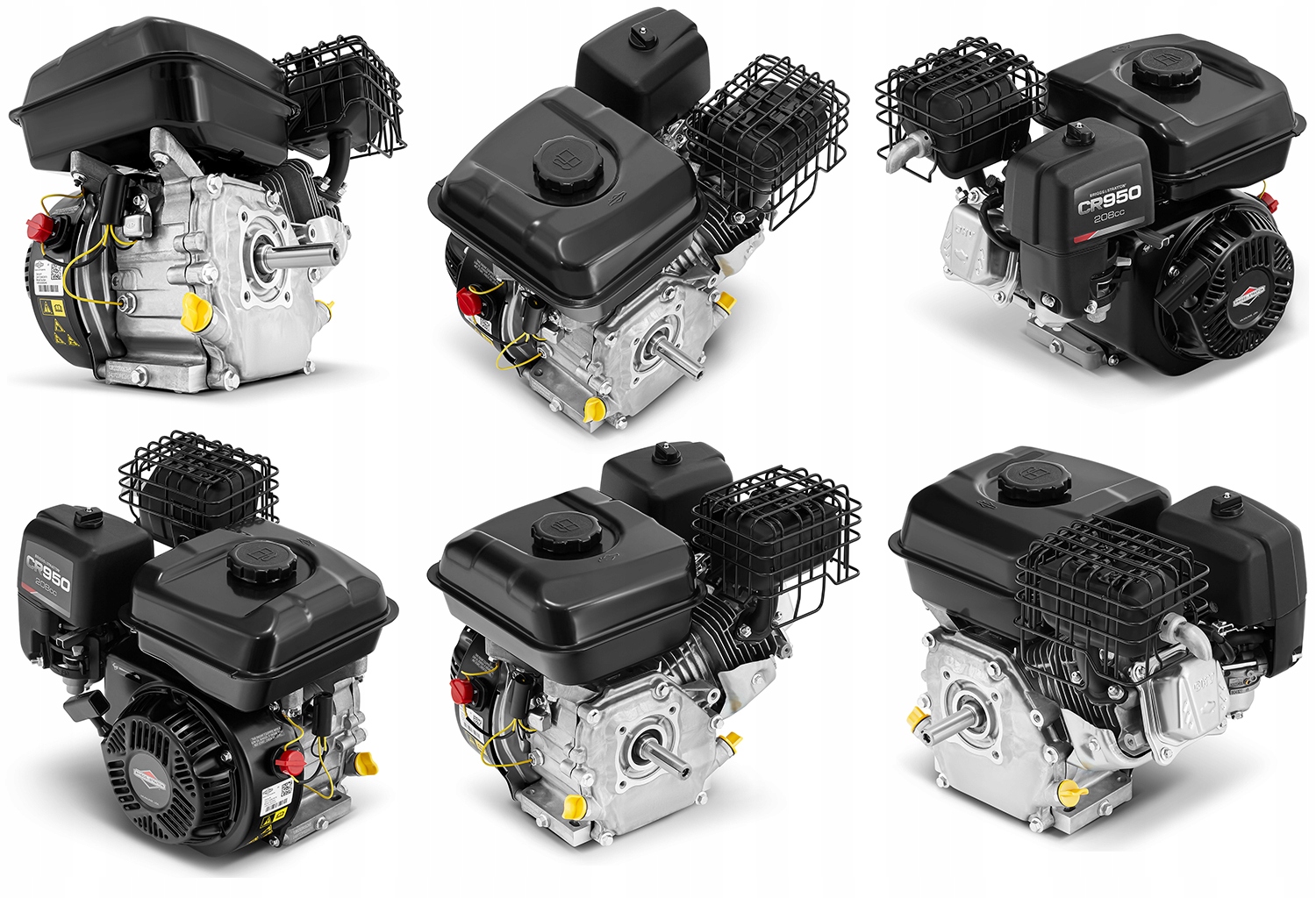 Silnik benzynowy spalinowy Briggs&Stratton CR950 208cc wał poziomy 19 mm — 8