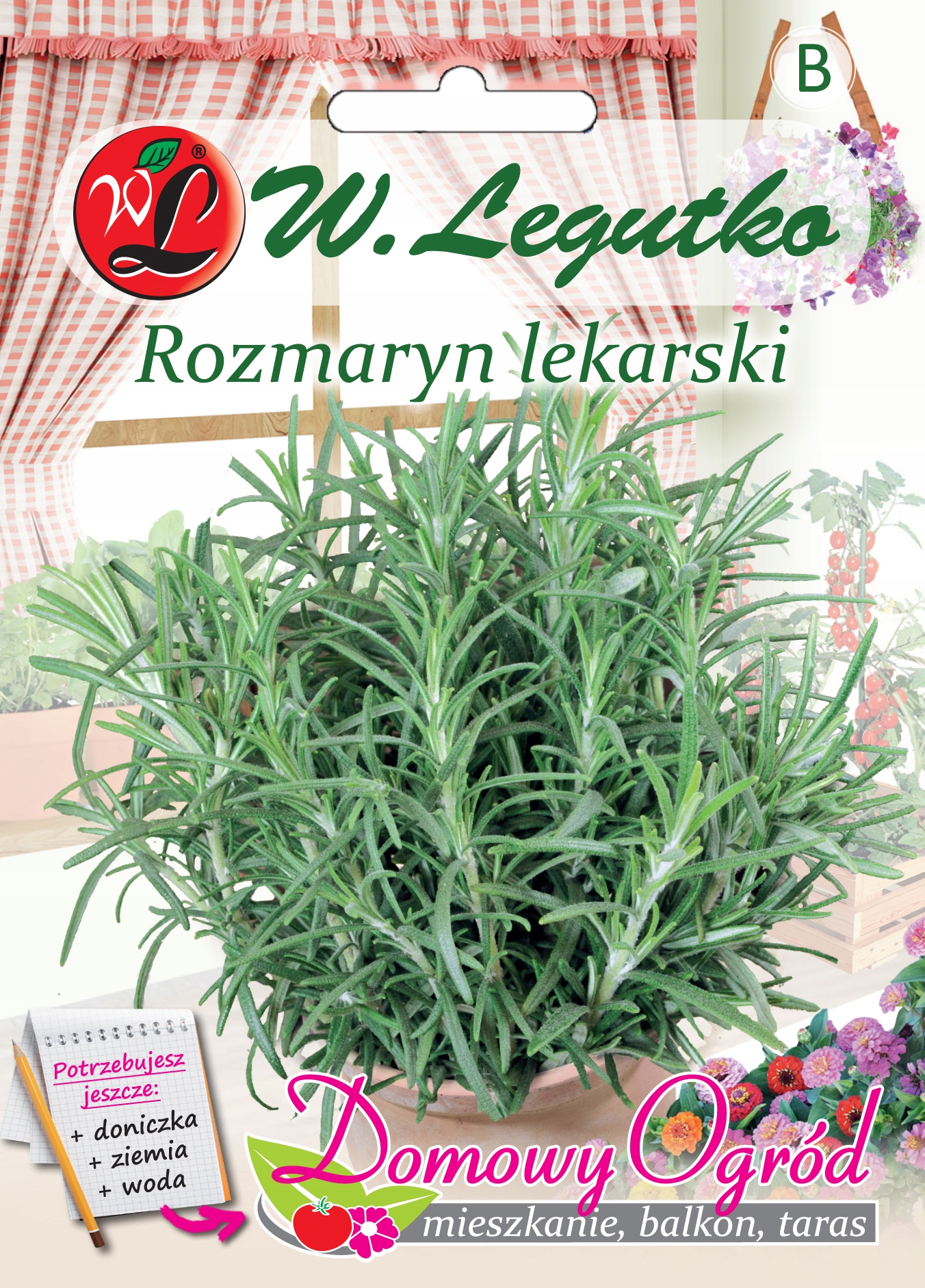 Nasiona Rozmaryn lekarski, 0,1g